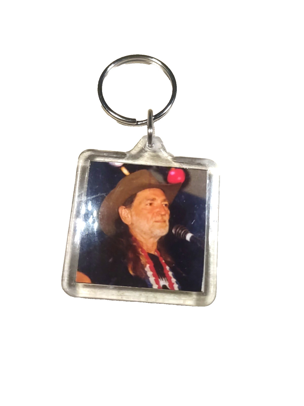 Willie Nelson Acrylic Keychain Souvenir Country Music